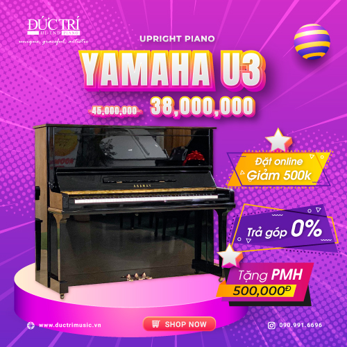 đàn piano yamaha u3